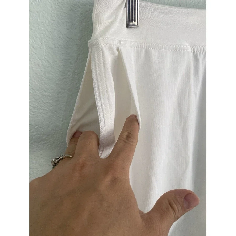 NWT Vorzani Triton Hybrid Athletic Shorts White Men’s Medium Tennis Golf